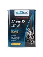 GT OIL Масло Моторное Синтетическое Всесезонное Gt Energy Sp, Sae 5W30, Api Sp, 4 Л