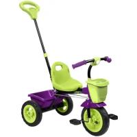 Трехколесный велосипед Nika ВДН2/6 фиолетовый с лимонным