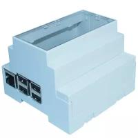 RPi DIN Rail Enclosure with Clear Lid-Корпус Raspberry Pi на DIN-рейке с прозрачной крышкой