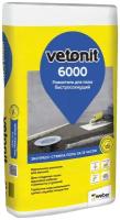 Ровнитель для пола цементный weber.vetonit 6000 25 кг