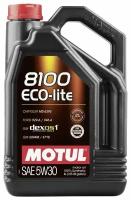 Моторное масло Motul 8100 Eco-lite 5W30, 4 л