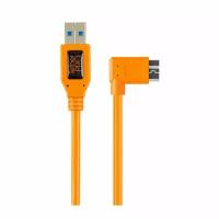 Tether Tools Кабель Tether Tools TetherPro USB 3.0 to Micro-B Right Angle 50cm Orange [CU61RT02-ORG]