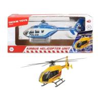 Вертолет EC 135 die-cast с крутящимися лопастями, 21см, 2 вида