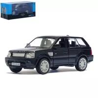 Машина металлическая LAND ROVER RANGE ROVER SPORT,1:32, открываются двери, инерция, цвет серый