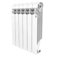 Радиатор алюминиевый ROYAL THERMO Indigo 500 2.0 ВШГ:585х485х100, 1130 Вт, 6 секций, белый