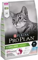 Purina Pro Plan Cat Sterilised Cod OptiSavour Сухой корм для кастрированных котов и стерилизованных кошек c Треской и Форелью 3 кг