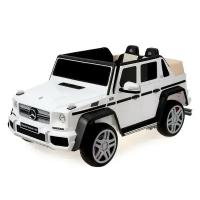 Электромобиль MERCEDES-BENZ G 650 Landaulet, EVA, кожаное сиденье, цвет белый