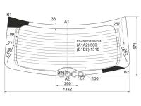 Стекло Заднее С Обогревом Mazda Cx-7 06-12 XYG арт. FB23095 RW/H/X