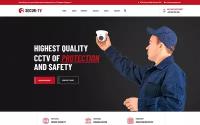 Шаблон Wordpress Securtv - CCTV and Security Theme WordPress