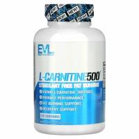 EVLution Nutrition, L-CARNITINE500, Stimulant Free Fat Burning, 120 Capsules