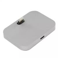 Зарядная док станция для iPhone 8 pin Lightning Dock (Grey)