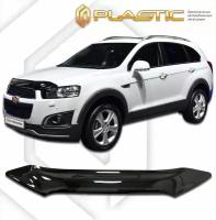 Дефлектор капота для Chevrolet Captiva 2012-н.в. Classic черный