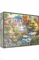 Пазл Konigspuzzle Домик у водопада 50 х 500 шт