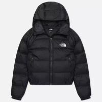 Женский пуховик The North Face Printed Hydrenalite Down Hoodie чёрный, Размер XS