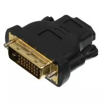 Переходник HDMI (f) - DVI-D (m), GOLD [adapter dvi-hdmi]