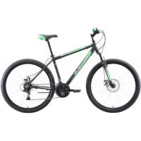 Горный велосипед Black One Onix 27.5 D Alloy чёрный/зелёный/серый 16