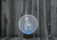 3D светильник, ночник Portal 2, Портал 2 №4