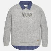 Пуловер Mayoral, размер 12(152), серый