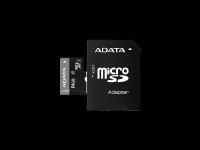 ADATA Карта памяти ADATA UHS-I MicroSD XC 64 ГБ class 10 (с адаптером)