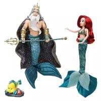 Набор кукол Disney Ariel and Triton Doll Set - Disney Designer Fairytale Collection - Limited Edition (Дисней Ариэль и Тритон Лимитированная серия)