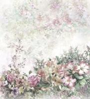 Фотообои Букет цветов на стену 275x248 (ВхШ), бесшовные, флизелиновые, MasterFresok арт 9-095