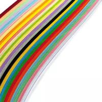 Набор бумаги для квиллинга и творчества, 25 цветов, 250 полос, 5*300 мм, 80 г/м2