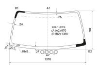 Стекло Лобовое Toyota 4-Runner/Hilux Surf 95-02 XYG арт. 3500-1 LFW/X