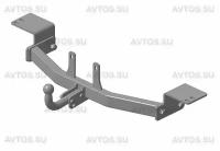 Фаркоп toyota land cruiser j120 prado 2002-2009, зап.колесо снизу (без электрики) ty21