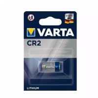 Батарейка литиевая Varta, CR2, 3В, 1 шт, арт. 6206.301.401