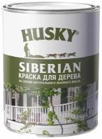 Краска для дерева HUSKY Siberian полуматовая база C 0,9 л