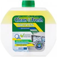 Очиститель для посудомоечных машин CLEAN & FRESH Clean&Fresh Лимонное дерево, двухфазный, 250мл