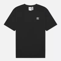 Мужская футболка adidas Originals Back And Front Trefoil Boxy чёрный, Размер L