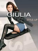 Фантазийные колготки с имитацией чулок Giulia STYLE-UP 03