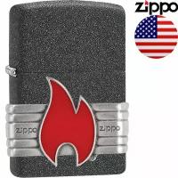 Zippo Зажигалка Zippo 29663 Red Vintage Wrap