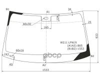 Стекло Лобовое + Дд Mercedes-Benz E-Class W211 4/5d 02-09 XYG арт. W211 LFW/X