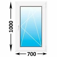 Пластиковое окно Veka WHS одностворчатое 700x1000 (ширина Х высота) (700Х1000)