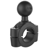 RAM-B-408-75-1U мото крепление RAM Torque на руль, трубу 19-25 мм (3/4-1), шар 25 мм (1)