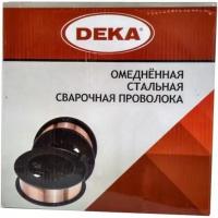 Проволока сварочная 1,0мм 5кг DEKA ER70S-6