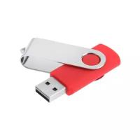 Флешки Без бренда Флешка L 104 R, 16 ГБ, USB2.0, чт до 25 Мб/с, зап до 15 Мб/с, красная