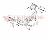 Steinhof Фаркоп Steinhof для Nissan X-Trail 2007-2014