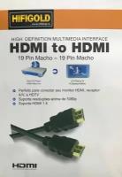 Кабель HDMI-HDMI HIFI GOLD 5 метров