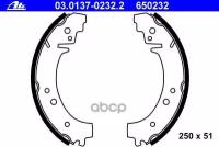 Колодки Тормозные Задние Ваз 2101-07 Ате, 4шт. Ate арт. 03.0137-0232.2