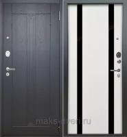 Входная металлическая дверь Люкс Про Вертикаль Дуэт