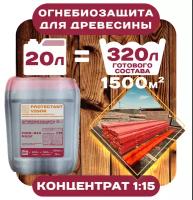 Огнебиозащита Концентрат 1:15 Protectant Vigor Fire Bio PROF