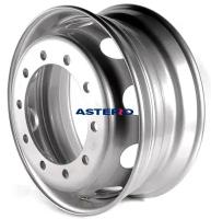 Колесные грузовые диски Asterro 2229 8.25x22.5 10x335 ET154 D281 Серебристый (2229)