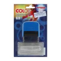 COLOP Штамп автоматический самонаборный Colop Printer С 30 SET blue, 5 строк, 2 кассы, синий