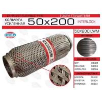 Гофра глушителя 50x200 кольчуга с обмоткой EuroEX 50x200ilwm