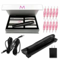 Готовый набор для татуажа и перманентного макияжа Miceya Rotary PMU Permanent Makeup Sets M2 Black