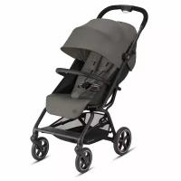 Коляска прогулочная Cybex Eezy S Plus 2 (BLK Soho Grey с бампером)