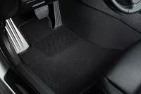 Коврики автомобильные для Mazda CX-5 II 2017-н.в. черные ворсовые LUX (мазда цикс-5 2)